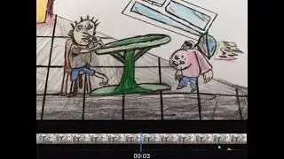 Animation test (with JOE ~ background character)