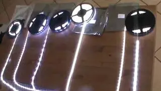 Test et applications des Reglettes et Ruban Rouleaux de LED Flexible Blanche 1sur2