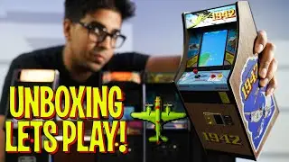 UNBOXING & LETS PLAY! - 1942 Arcade Cabinet 1/6 Scale by RepliCade