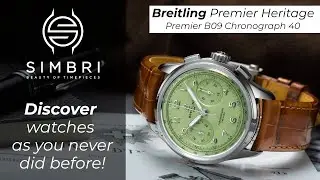Breitling Premier Heritage | Premier B09 Chronograph 40 | Pistachio Green (Ref. AB0930D31L1P1)