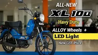 New Model TVS XL Heavy Duty  2025 | i-Start + Alloy Wheel + LED Light | New GST Price ₹43,900 Only&rdquo;👉