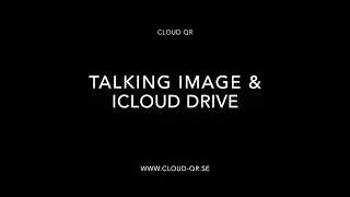 How to create a QR code with files from iCloud Drive