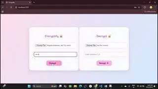 File Encryption & Decryption Project | Secure Your Data with Python | Python Project for Beginners 🔐