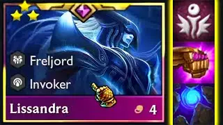 WORLD's Coldest Arcanist!... ⭐⭐⭐ 3 star Lissandra