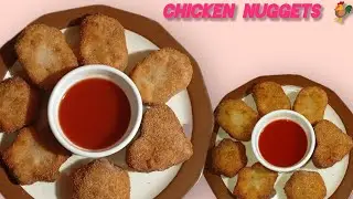 How to make chicken nuggets at home || easy and simple recipe || kitchen & vlogs 