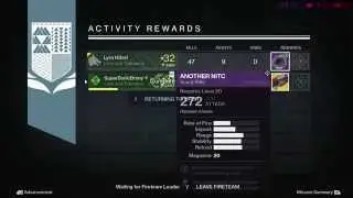 Destiny - Nightfall Drops 24/02/2015
