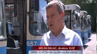 TV KANAL 9, NOVI SAD, JGSP: Tender za obnovu karoserija