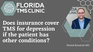 Does insurance cover TMS for depression if the patient has other mood-related comorbidities?
