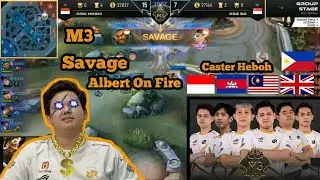 REACTION ALL CASTER M3 MOMENTS ALBERT SAVAGE FIRST TIME M3 SINGAPORE 2021