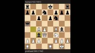 Interesting checkmate pattern in chess...Boden's mate.... #chess #checkmatepatterns #checkmate