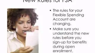 2011 Flexible Spending Account Changes