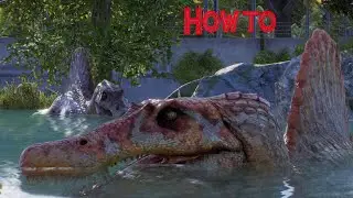 How to have large groups of swimming dinosaurs without lagoon hatchery + test builds (Evolution 2)