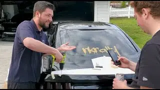 Drilling into a Mustang trunk! | Drake Wicker Bill Spoiler