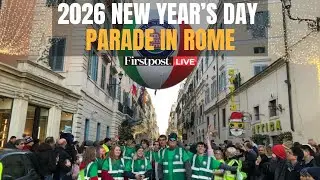 Rome New Year Parade 2026 LIVE: Street Artists And Dancers Dominate New Year Parade in Rome | N18G