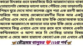 #রৌদ্রময়_বালুচর 🦋!২য়পর্ব।Bangla Romantic story।Heart Touching Love Story।Bangla Audiobook।#lovestory