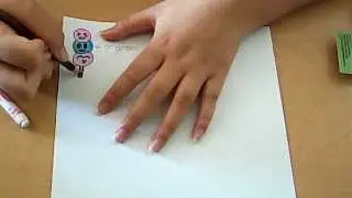 how to draw a easy dango