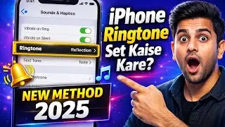 iPhone Ringtone Kaise Set Kare | New Method 2025 | iOS Latest | Custom Ringtone iphone 
