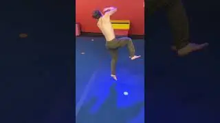 Slow motion double cork