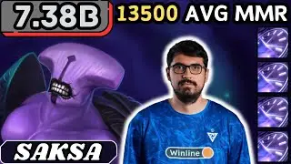 NEW PATCH 7.38b - Saksa FACELESS VOID Soft Support Gameplay 26 ASSISTS - Dota 2 Support