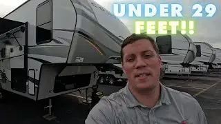Short & Light Fifth Wheel! 2024 Keystone Cougar Half-Ton 24RDS