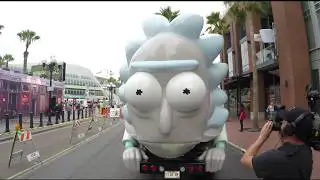 Comic-Con Rickmobile  Fox 5 San Diego's Throttle Thursday