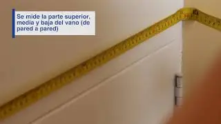 &iquest;C&oacute;mo medir el vano de tu puerta?