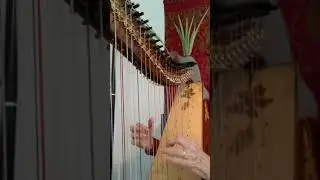 Laurie Riley: Double Strung Harp -  how to play overlapping chords