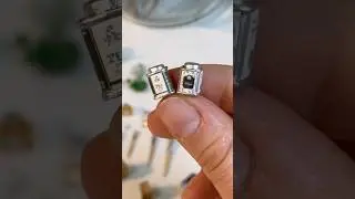 Miniature Tea Tin with Realistic Details | How to Make a Miniature Tea Tin? #miniature #dollhouse