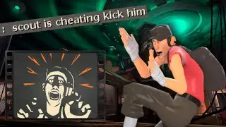 троллит игроков TF2 с помощью трусишки