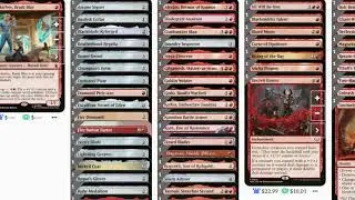 Quicksilver Brash Blur MTG Marvel Super Heroes Commander Deck Profile