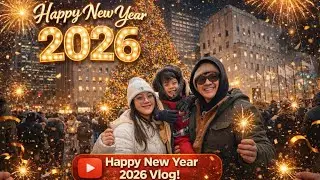 New Year’s Day Family Vlog in NYC! Times Square Walk & FAO Schwarz Toy Hunt