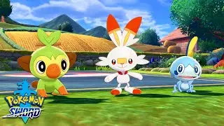 Meeting the Starter Pokemon for the first Time! - Pokemon Sword Cutscene