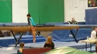 2017 Xcel Meet, NW Aerials, Beam, 9.250