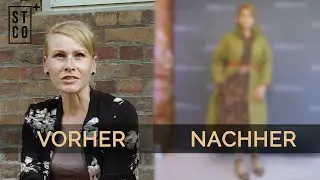 Vorher-Nachher Umstyling: Haarschnitt f&uuml;r d&uuml;nnes Haar & Kantige Gesichtsform kaschieren