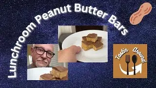 Lunchroom Peanut Butter Bars just like the School Cafeteria
