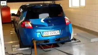 Megane 2RS hybrid turbo dyno EMU ecumaster.com / wystroimy.pl