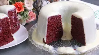 BATE TUDO NO LIQUIDIFICADOR TA PRONTO! BOLO VERMELHO 