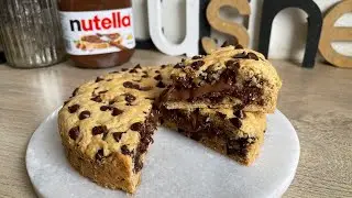 Cookies géant XXL nutella