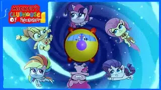 The Gang Travels Through The Portal! | Mickey's Clubhouse Of Friendship OFFICIAL