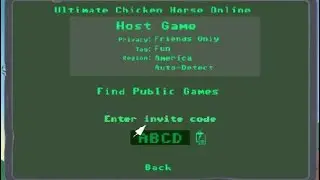 How to invite your friends in ultimate chicken horse (PS4)