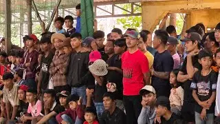 គូលំដាប់ពេញសាច់ ម៉េងហួង ម៉េងឡាយ ណារិទ្ធ 3/3 ស៊ុយខន វិចិត្ត វីត Village Volleyball Match