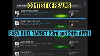 house of tech suits and house of fly catching easy duel targets| (mcoc)