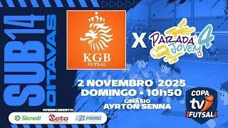 SUB14 &ndash; Oitavas &ndash; KGB/Tigrinho Votorantim x PJ4 Itapetininga &ndash; Copa TVitap&ecirc; 2025 &ndash; 10:50