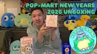Распаковка покупок в POPMART к Новому году 2026! #labubu