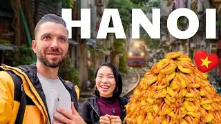 Only in Hanoi!  🇻🇳 Unique STREET FOOD Tour in Vietnam’s Capital - Bánh Tôm, Fried Duck and MORE