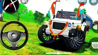 Modified Mahindra Thar😈 Games:Indian Red Thar (Gadi Wala Games) Car Game Android Game - #thar2025 44