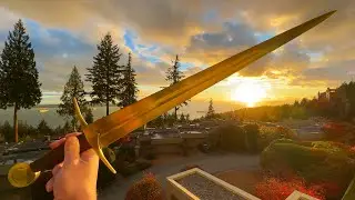 Kingston Arms 13th Century Knightly Arming Sword Review (Oakeshott Type XIV) and Test Cutting