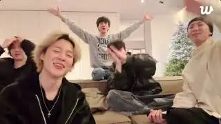 BTS7人全員でカウントダウン