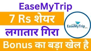 EaseMyTrip Latest News | EaseMyTrip Share News | Easy Trip Stock Update | Easy Trip News Today