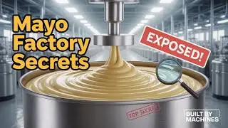 How Mayonnaise Is Really Made | Factory Process, History & Hidden Health Facts | Built By Machines |
